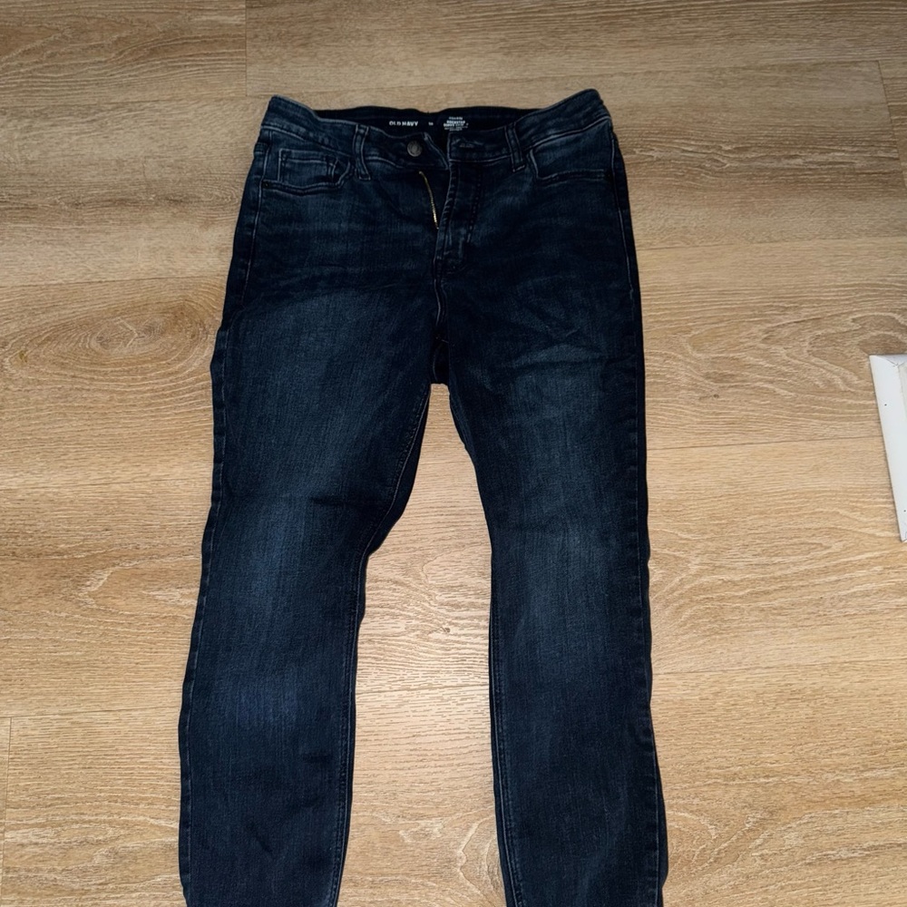 Old Navy High-Rise Rockstar Jeans - Dark Blue